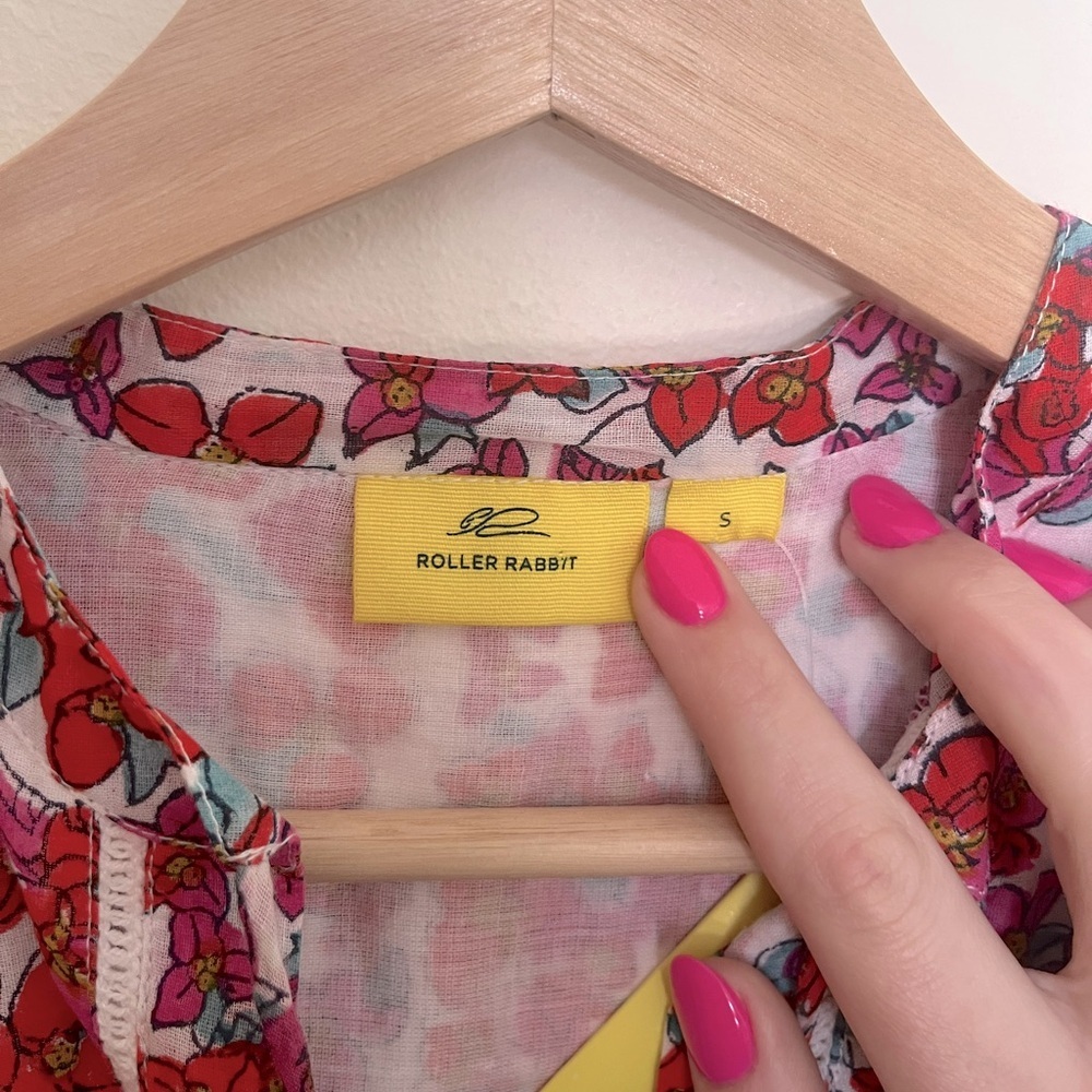 NWT Roller Rabbit Josefina Blouse - Picture 3 of 11